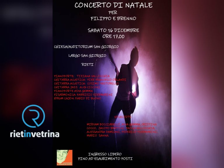 Concerto di Natale per ricordare Filippo e Brenno