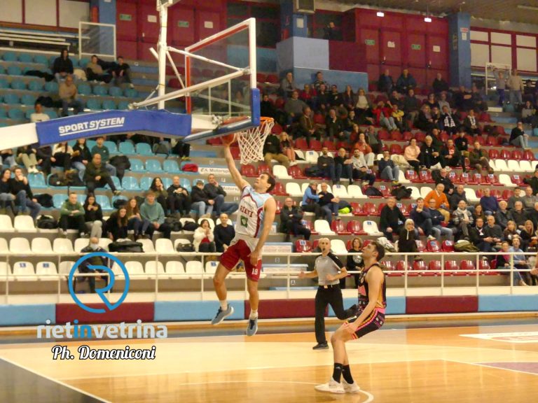 Allora è forte! La NPC Rieti chiude l’anno solare con una grande vittoria