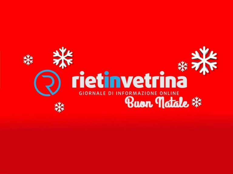 Buon Natale da Rietinvetrina