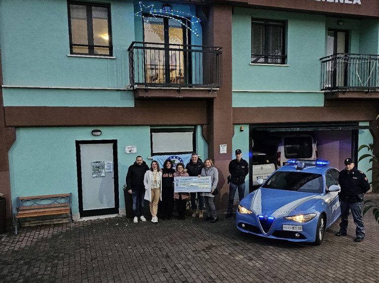 Donazione del SIULP Rieti all’ALCLI Giorgio & Silvia