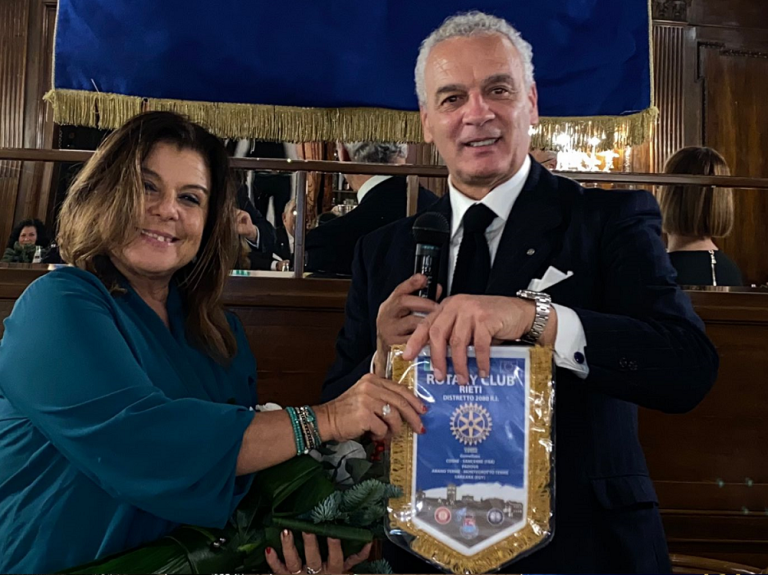 Tradizionale conviviale natalizio del Rotary Club Rieti. Ospiti la prefetta Niglio, la presidentessa Cuneo ed il sindaco Sinibaldi