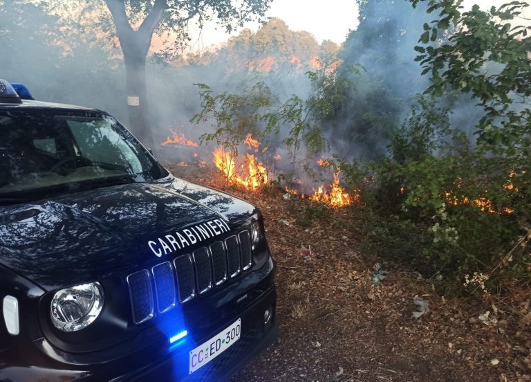 Diede fuoco a boschi della Sabina. Arrestato 54enne