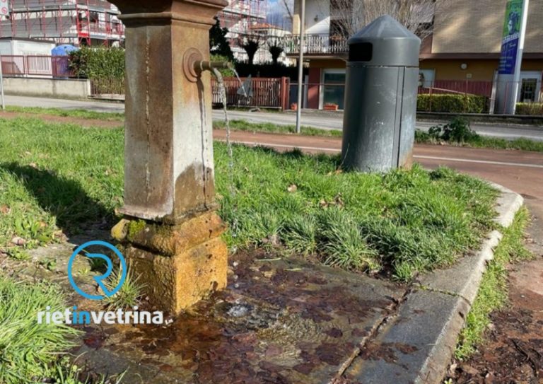 SEI TU IL REPORTER – “La fontanella di via Manzoni perde litri di acqua a vuoto!”