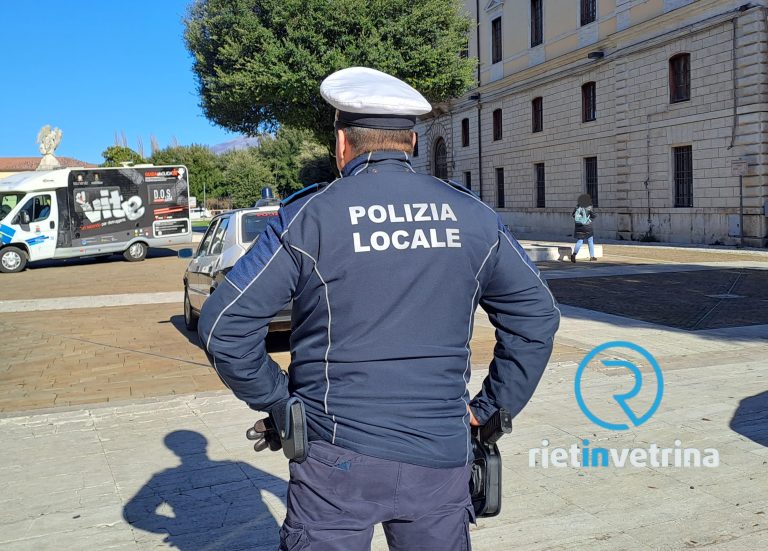 Sicurezza Rieti, Polizia Locale in presidio fino alle 24