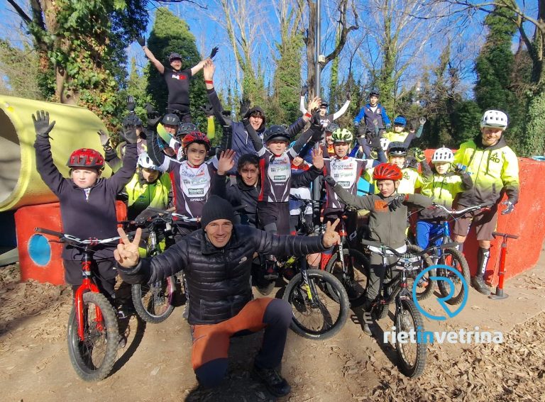 Grande festa al Rieti Bike Park con Cesar Cañas e Diego Crescenzi