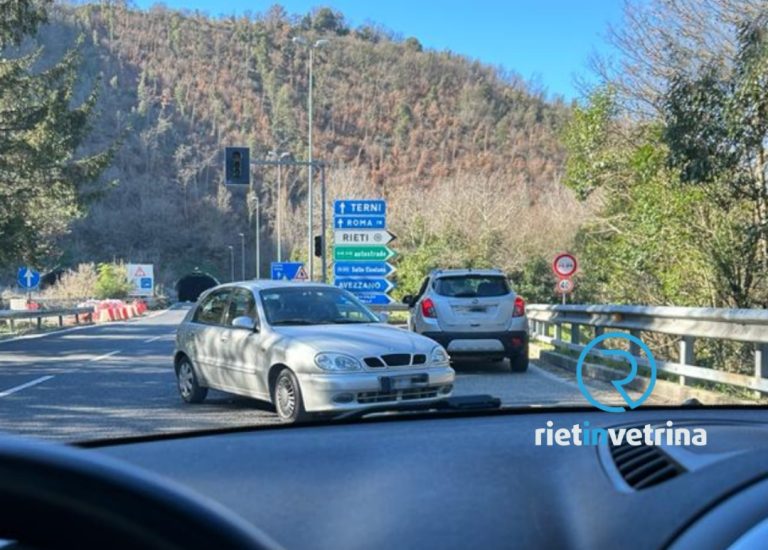 Contromano sulla Rieti – Terni. Rischiato un frontale