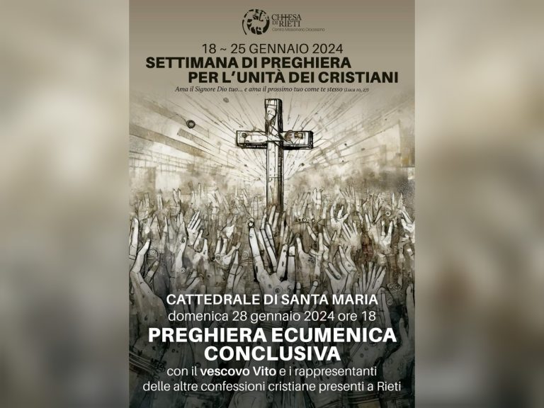 Unità dei Cristiani, il 28 gennaio celebrazione in Cattedrale con le altre Confessioni