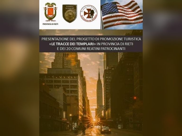 Presentazione a New York del progetto “Le tracce dei Templari” in provincia di Rieti