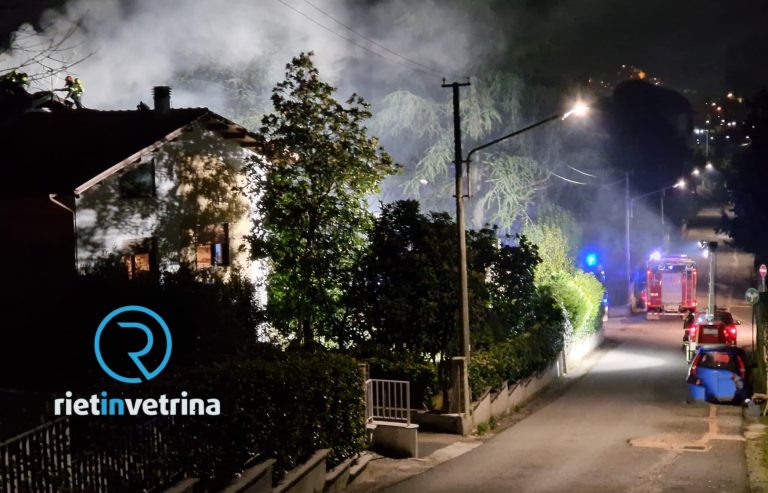 In fiamme abitazione in zona Residenziale
