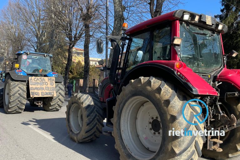 Gli agricoltori di Amatrice, Leonessa e Posta uniti in protesta
