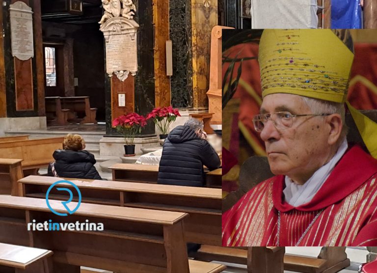 Aperta la camera ardente per il vescovo emerito Delio Lucarelli