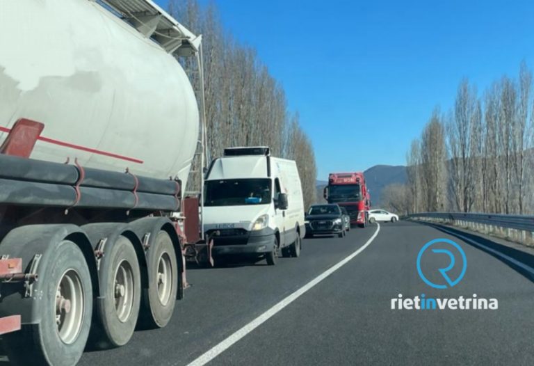 Protesta agricoltori, bloccata la Rieti – Terni