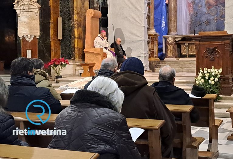 La Chiesa di Rieti si è riunita in preghiera per Delio Lucarelli