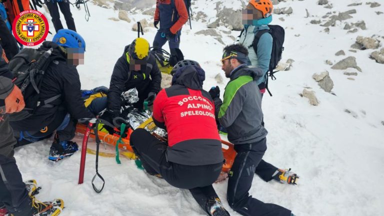 Soccorsi due giovani alpinisti coinvolti in un incidente sul Terminillo