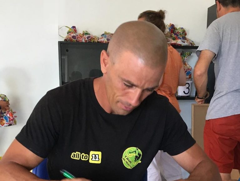 Cesar Cañas, a Rieti l’undici volte campione del mondo di bike trial