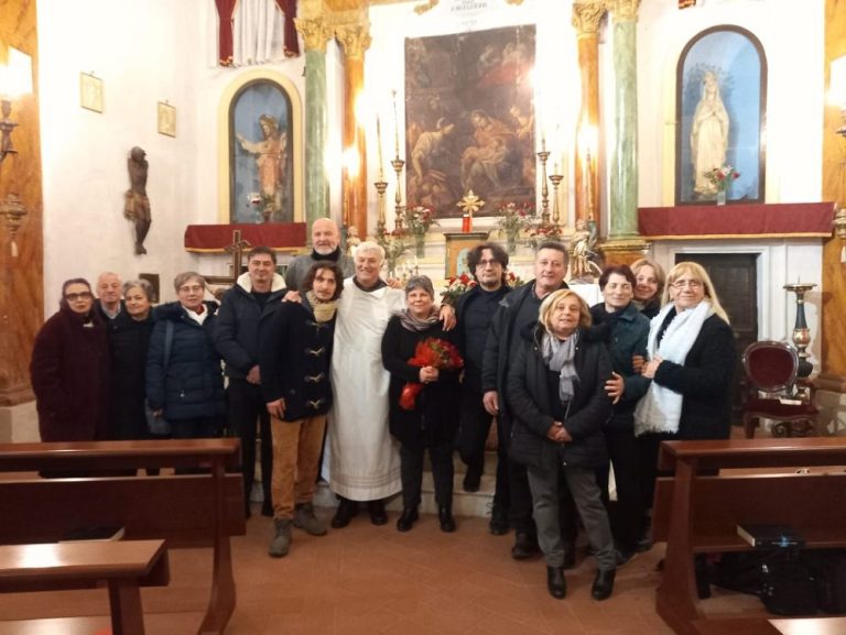Nella Chiesa di Lugnano di Santa Maria in Categne suggestiva celebrazione eucaristica voluta da don Zdenek Kopriva