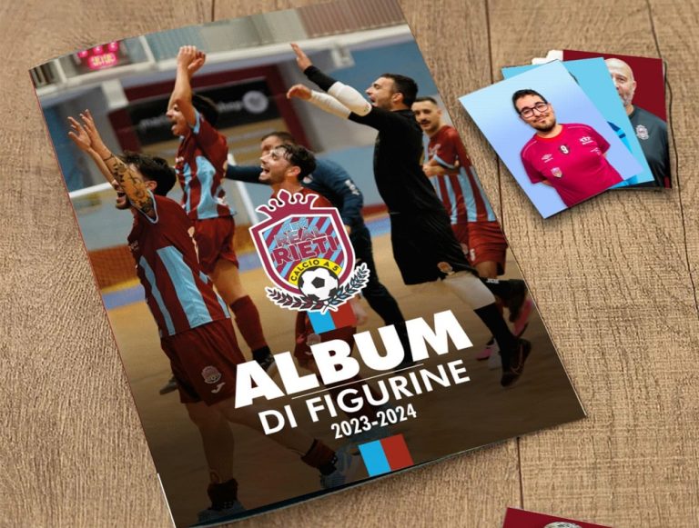 I giocatori della New Real Rieti diventano figurine. Completa il tuo album!