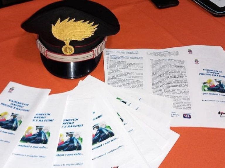 STOP truffe, i Carabinieri di Poggio Moiano incontrano la cittadinanza