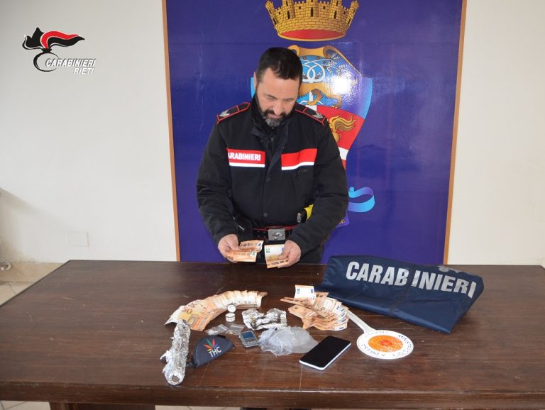 Arrestato a Castelfranco pusher reatino. Aveva crack ed eroina