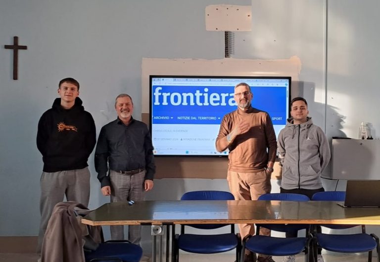 Secondo incontro formativo di Reporter a Scuola, incontro con David Fabrizi di “Frontiera”