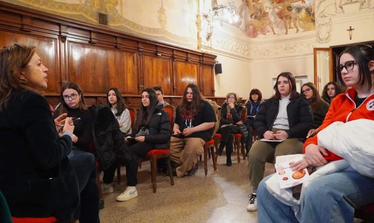 Gli studenti dell’EPN accolti dall’Assessorato alla Cultura del Comune di Rieti