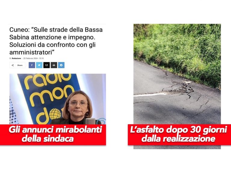 Noi Fara: “Dichiarazioni dell’Amministrazione sempre uguali e sempre smentite dai fatti”