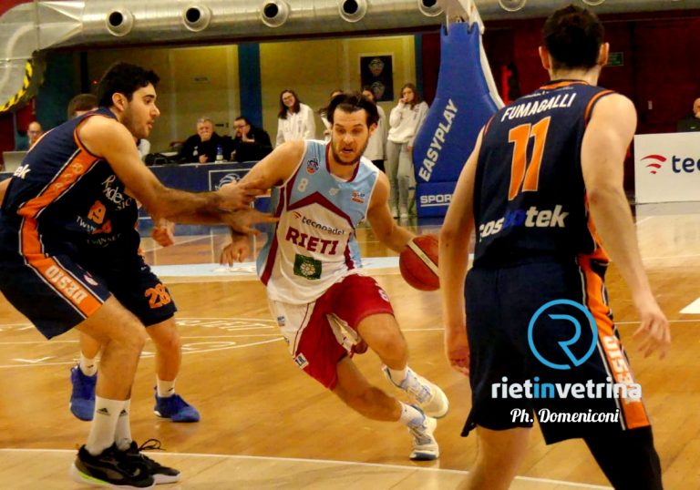 NPC Rieti, infiammazione alla caviglia per Markovic. Nel pre-partita con Avellino la scelta su Cassar e Bacchin