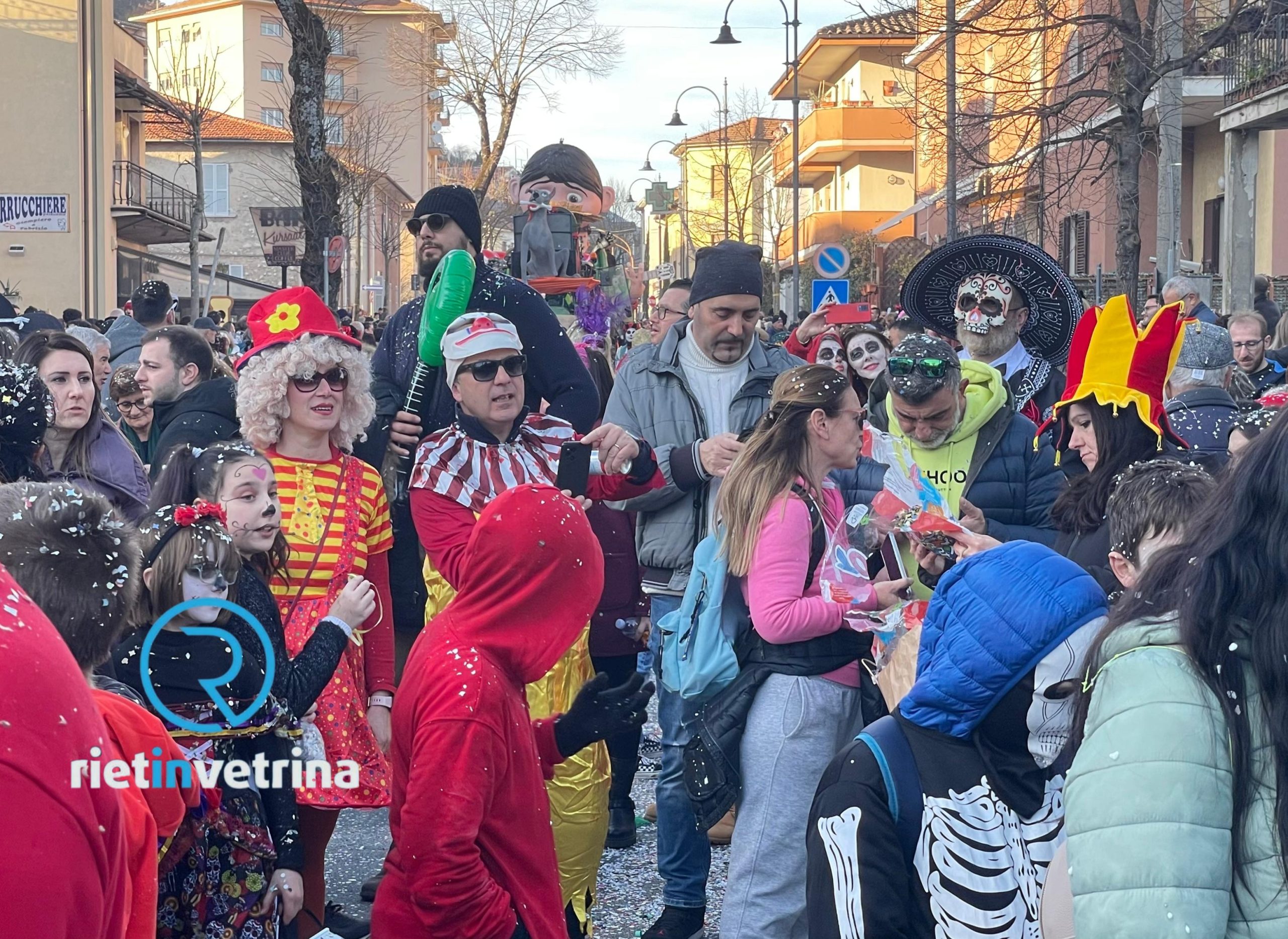 VIDEO Carnevale di Contigliano 2024 Rietinvetrina