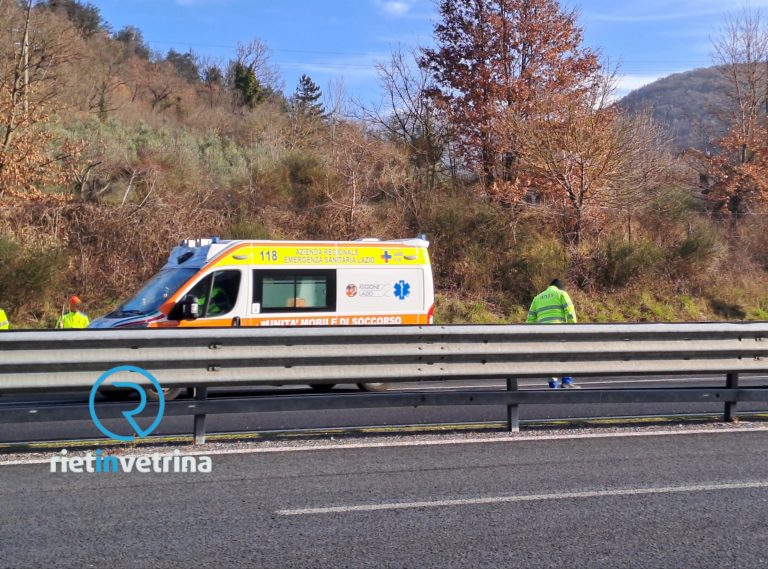 Grave incidente sulla Rieti – Terni. Un’auto ribaltata