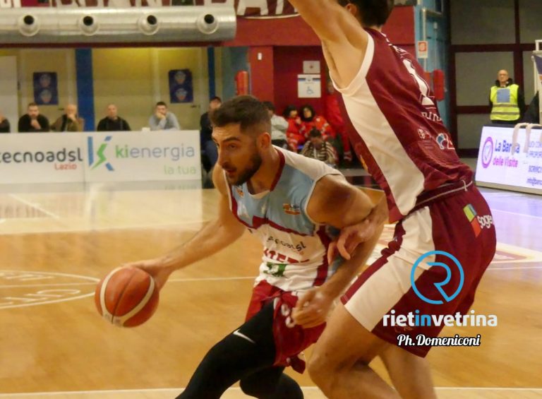 Capolavoro NPC Rieti. Schiacciata la prima in classifica Libertas Livorno