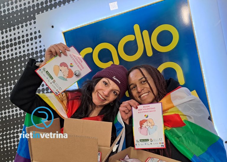 #Lostessobacio, ArciGay Rieti per San Valentino distribuisce cioccolatini