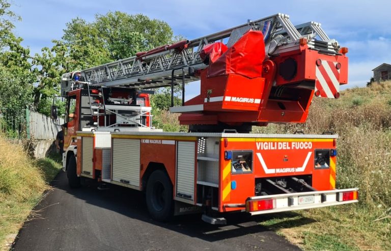I Vigili del Fuoco di Rieti in sciopero