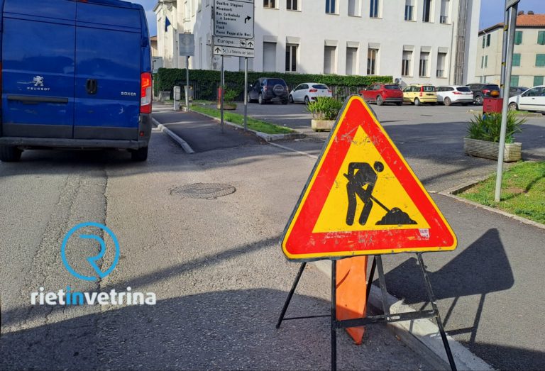 Cantiere APS via Salaria per L’Aquila, T-red disattivato fino a fine lavori e chiusa corsia destra