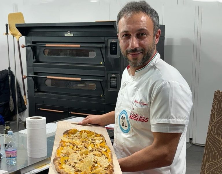 Podio sfiorato per Fabrizio Di Leginio al Campionato del Mondo di Pizza 2024