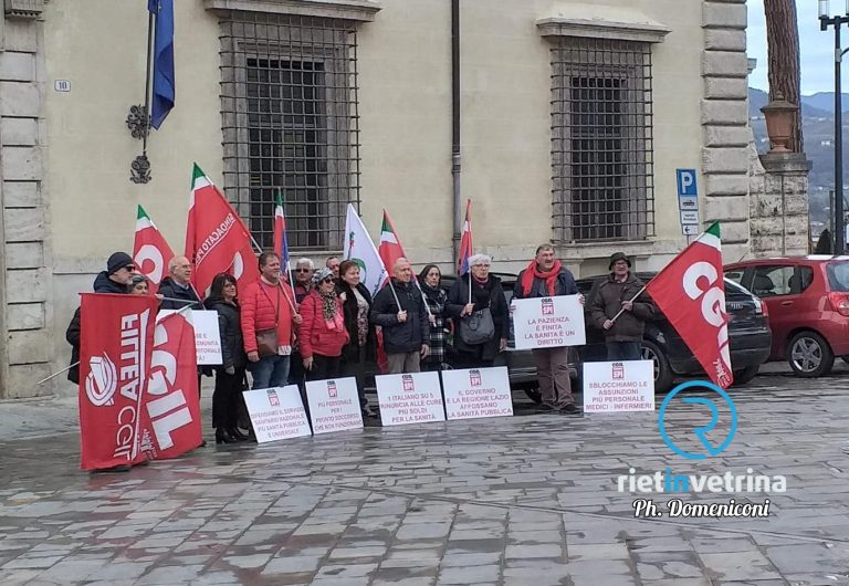 Sanità, CGIL e SPI incontrano la prefetta di Rieti Niglio, il sindaco di Guidonia e la ASL R5