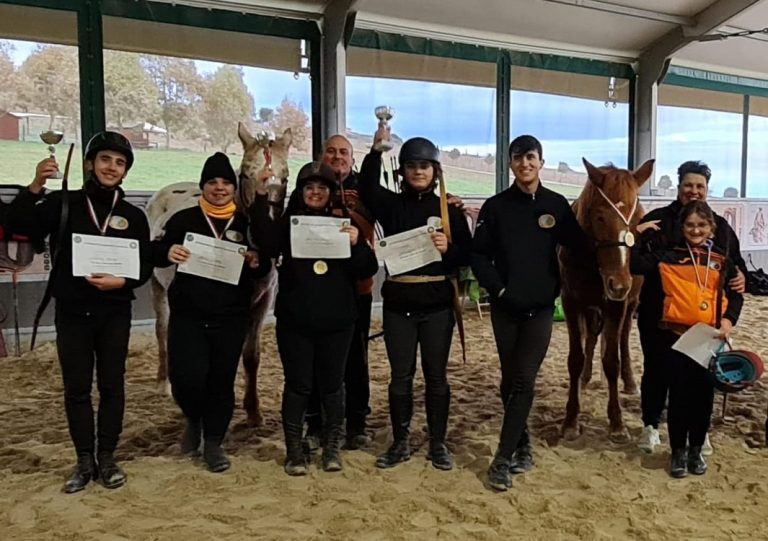 Tre cavalieri dell’ASD Ardiglione primi per categoria nel Campionato Invernale Lazio di Tiro con l’Arco a Cavallo Fitetrec