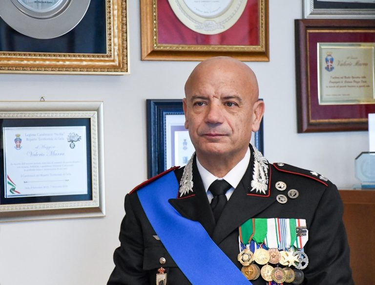 Il comandante Carmelo Ceraolo va in pensione. Gli auguri dell’Arma Carabinieri
