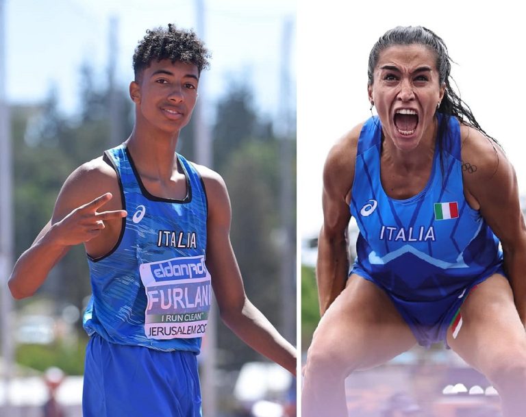I reatini Mattia Furlani e Roberta Bruni rappresenteranno l’Italia ai Mondiali Indoor di Glasgow