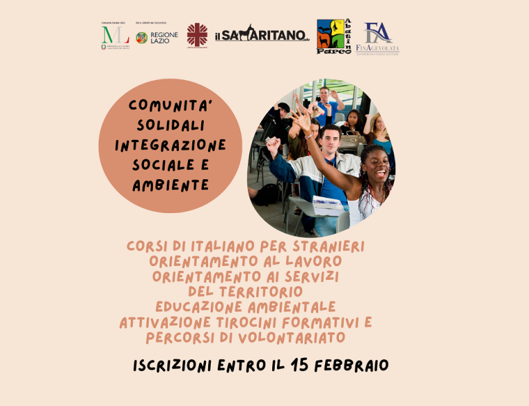 Inizia corso gratuito rivolto a cittadini stranieri presenti a Rieti e provincia