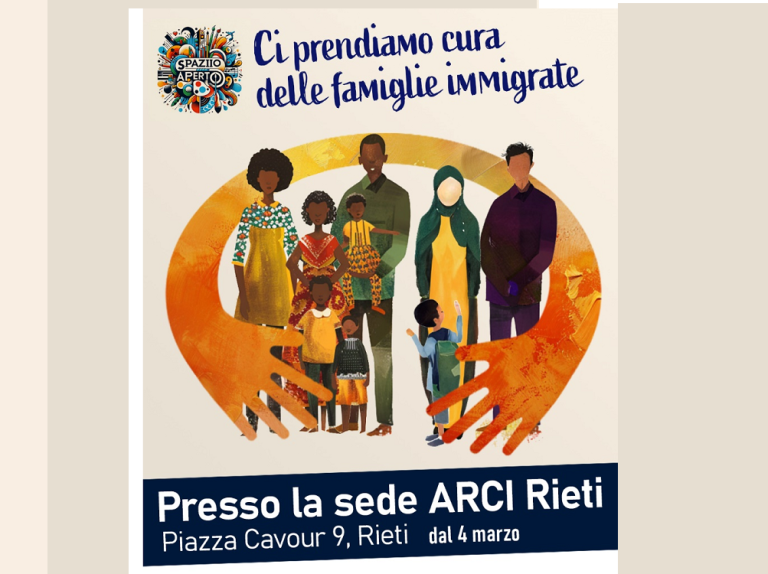 Nell’ambito del progetto “Spazio Aperto” ARCI si prende cura delle famiglie immigrate