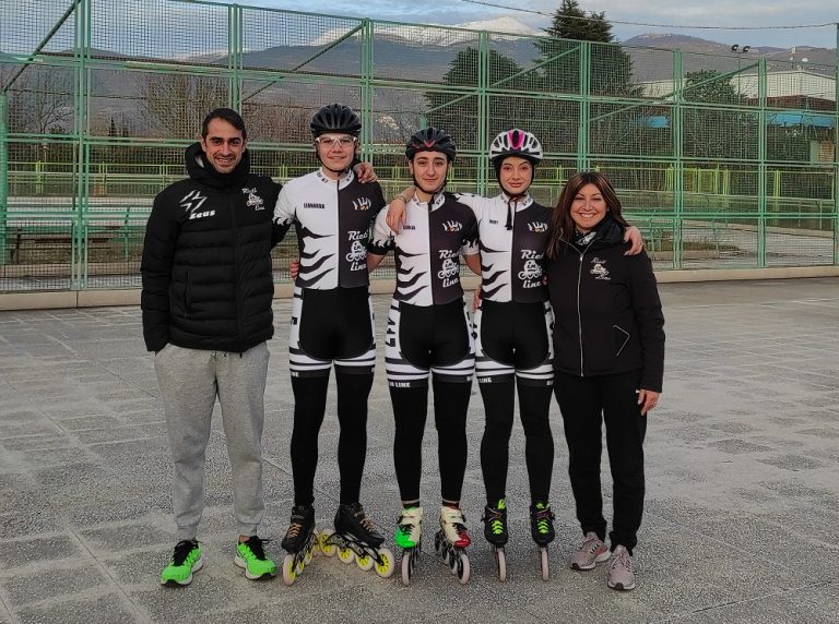 Il 17 e 18 febbraio la Rieti in Line presente ai Campionati Italiani Indoor Pattinaggio Corsa