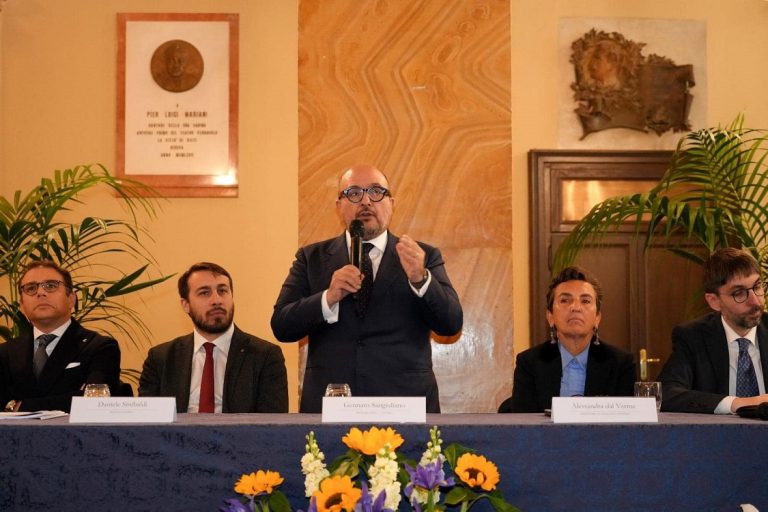 L’ex sede della Banca d’Italia nuova casa dell’Archivio di Stato. Il ministro Sangiuliano a Rieti per la firma dell’atto