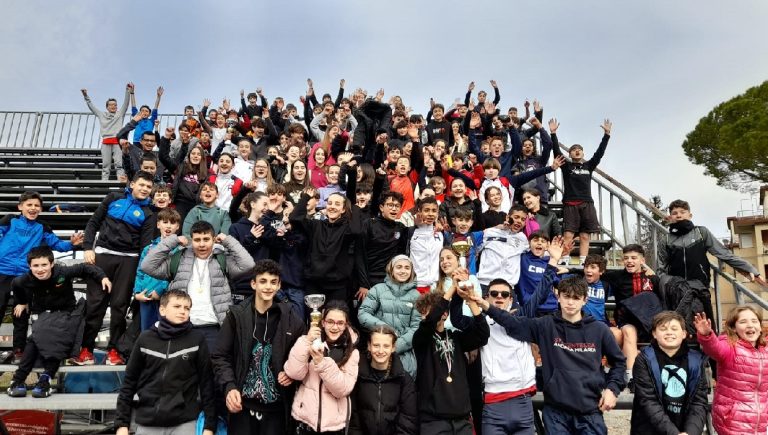 La Basilio Sisti trionfa alla fase provinciale di corsa campestre