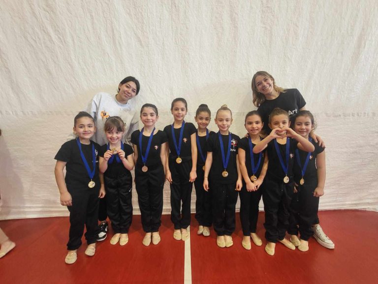 Fine settimana ricco di medaglie per le ginnaste dell’ASD Gym Art