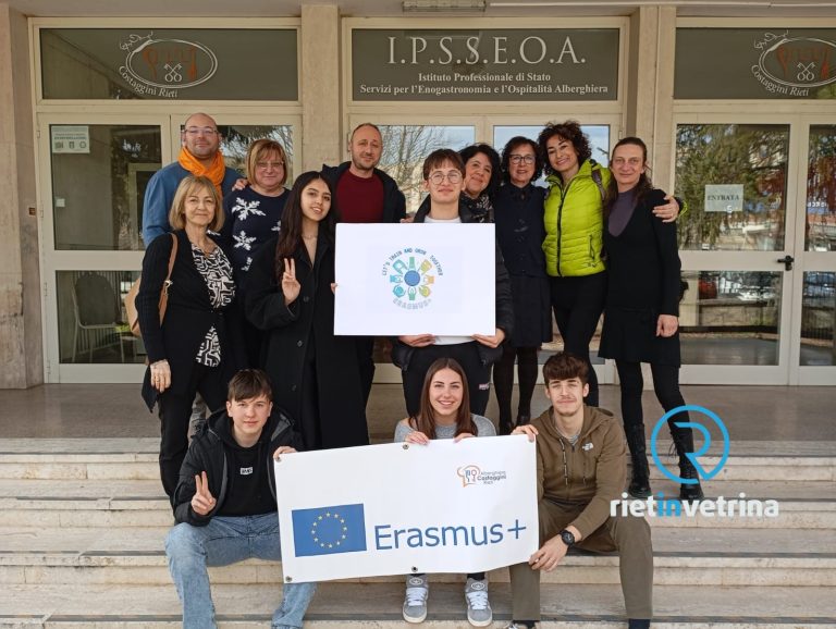 Il Costaggini di Rieti ancora una volta in prima linea con Erasmus Plus