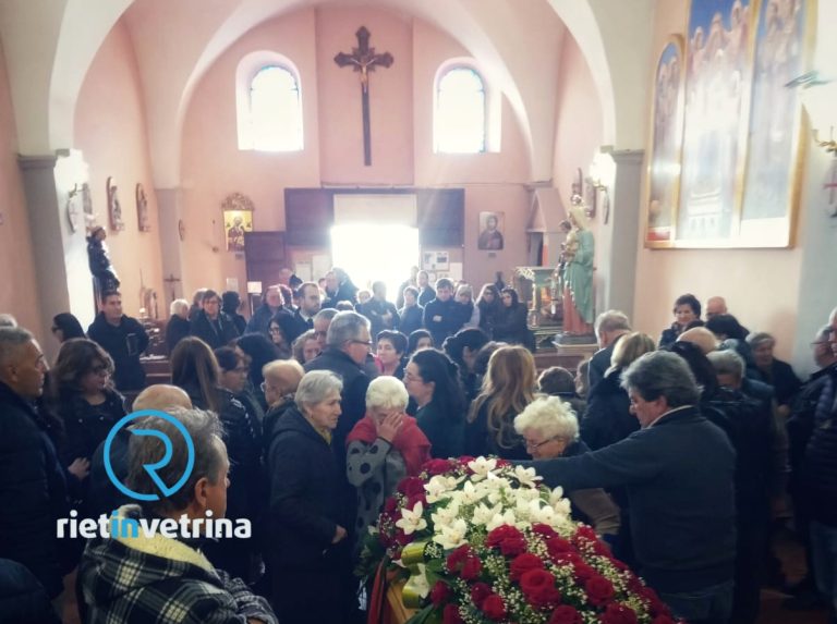 In tantissimi per l’ultimo saluto ad Ottavio Battisti, presidente provinciale ANPC Rieti