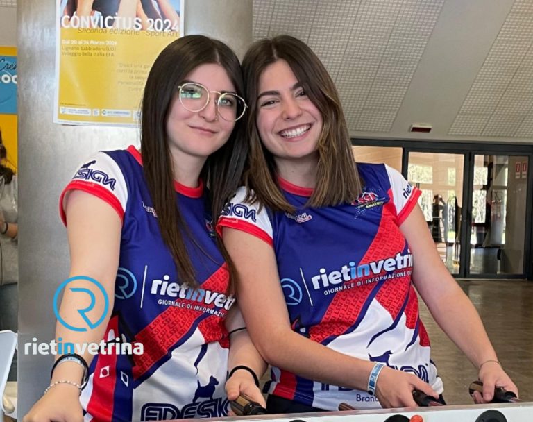 Convictus 2024, Daniela Ficorella e Ludovica Fioravanti (LSSI Amatrice) in finale nel Torneo di Calcio Balilla Femminile