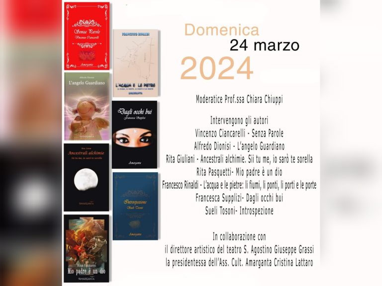 Ad Antrodoco la kermesse: “La Poesia a km 0, poeti e scrittori a filiera corta”