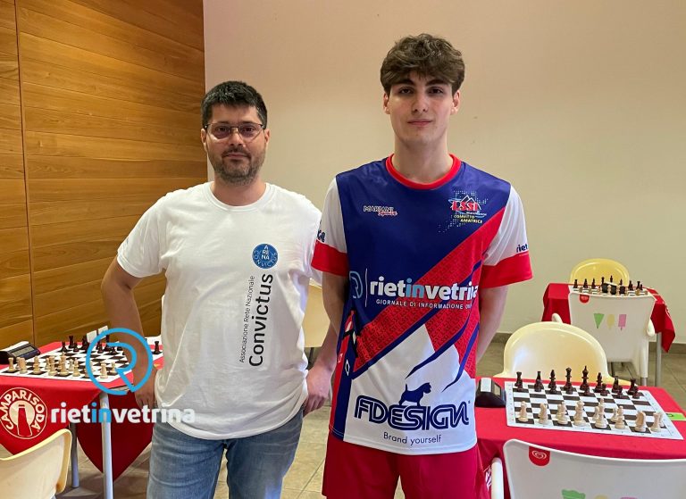 Convictus, ancora un oro per il LSSI di Amatrice. Margani vince il Torneo di Scacchi