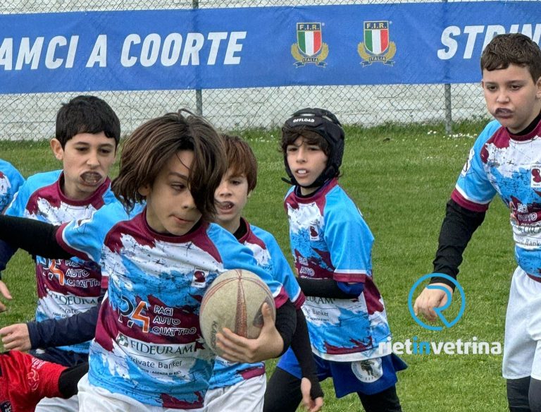 Bellissima giornata alla Festa del Rugby allo Iacoboni di Rieti